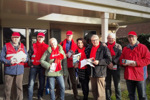 PvdA De Wolden start campagne Tweede Kamerverkiezing.